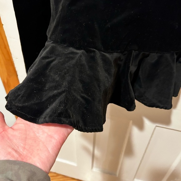 Watters and Watters vintage cotton velvet top. - Picture 8 of 10